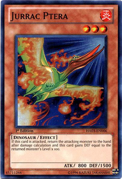 Jurrac Ptera, Hidden Arsenal 3 · HA03-EN006