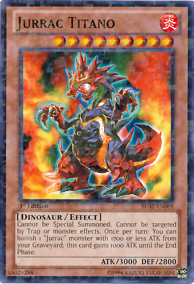 Jurrac Titano, Battle Pack 2: War of the Giants · BP02-EN089