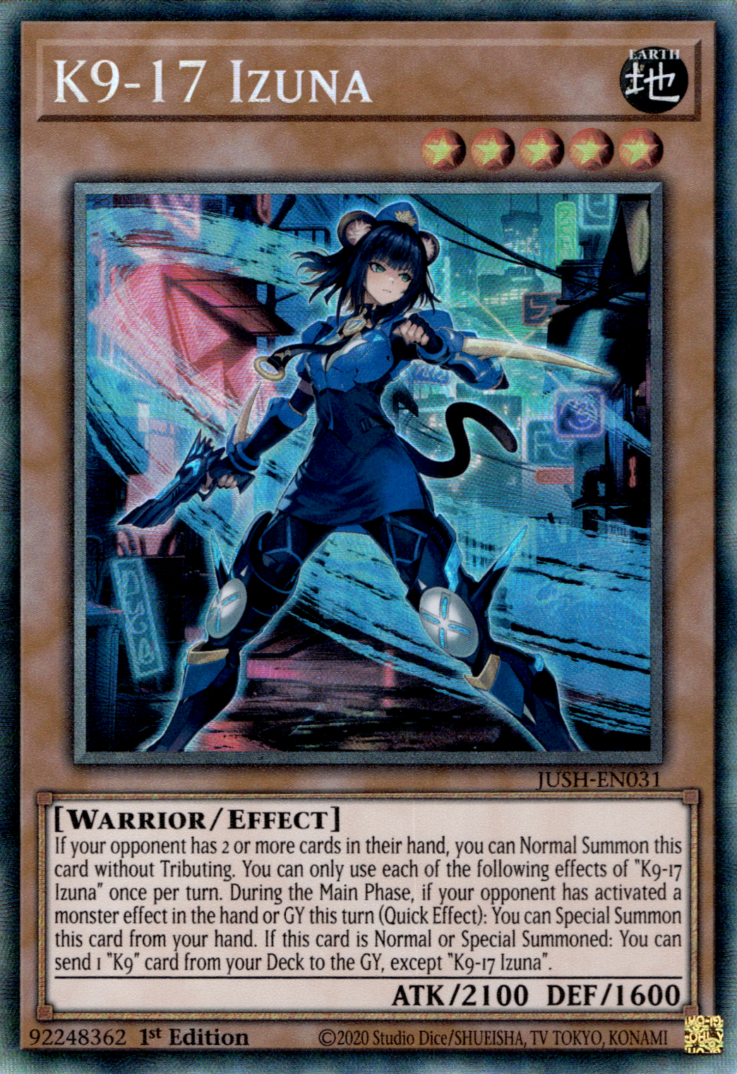K9-17 Izuna, Justice Hunters · JUSH-EN031