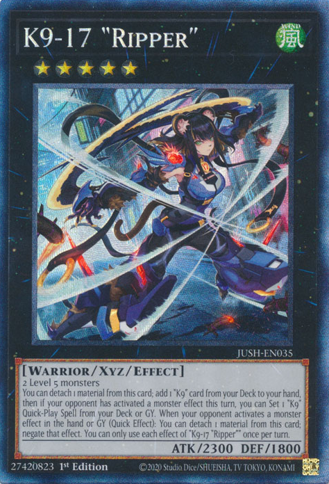 K9-17 "Ripper", Justice Hunters · JUSH-EN035