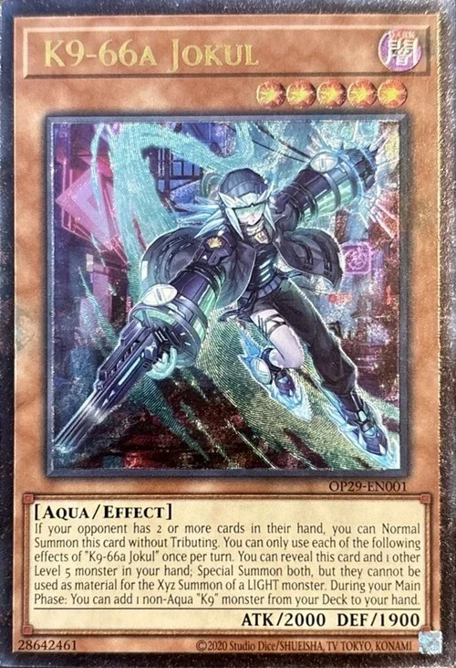 K9-66a Jokul, OTS Tournament Pack 29 · OP29-EN001