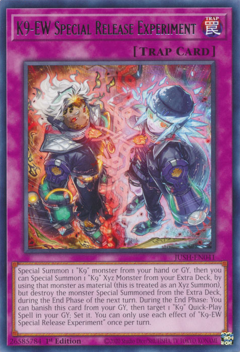 K9-EW Special Release Experiment, Justice Hunters · JUSH-EN041