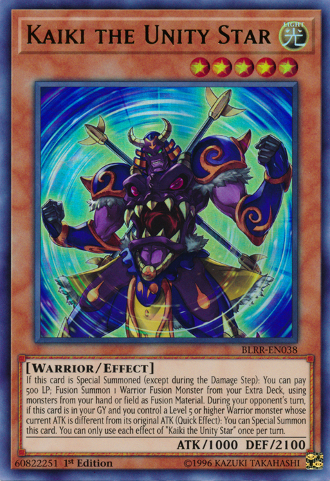 Kaiki the Unity Star, Battles of Legend: Relentless Revenge · BLRR-EN038