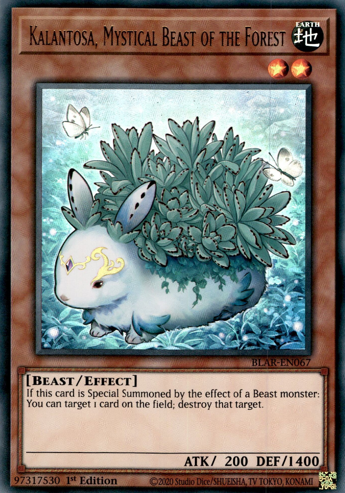 Kalantosa, Mystical Beast of the Forest, Battles of Legend: Armageddon · BLAR-EN067