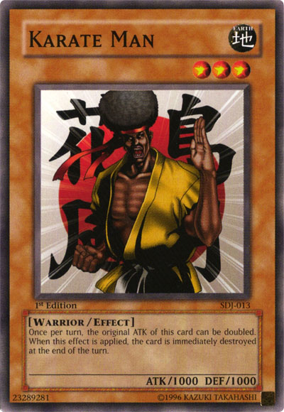 Karate Man, Starter Deck: Joey · SDJ-013