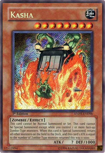 Kasha, Ancient Prophecy Sneak Peek Participation Card · ANPR-EN098