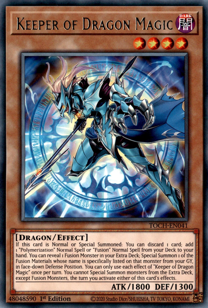Keeper of Dragon Magic, Toon Chaos · TOCH-EN041