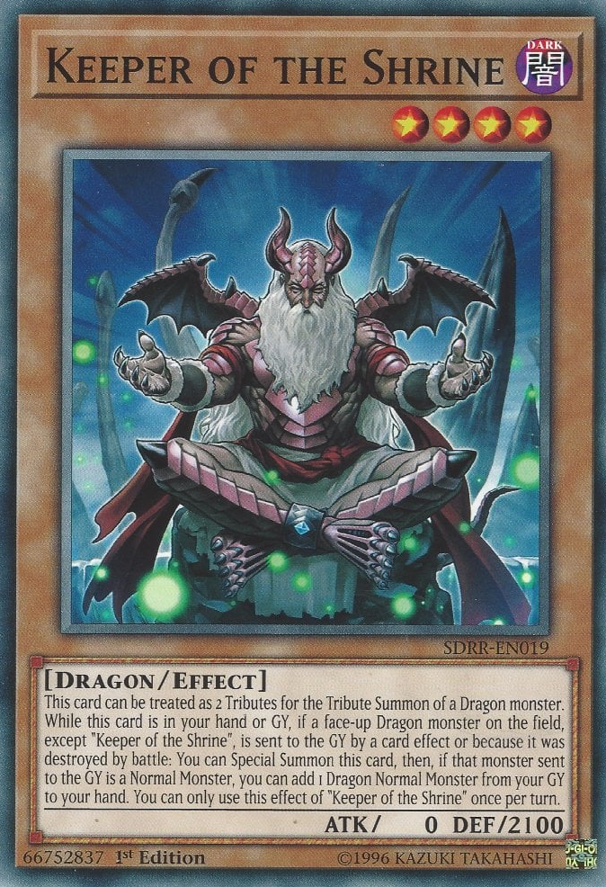 Keeper of the Shrine, Structure Deck: Rokket Revolt · SDRR-EN019