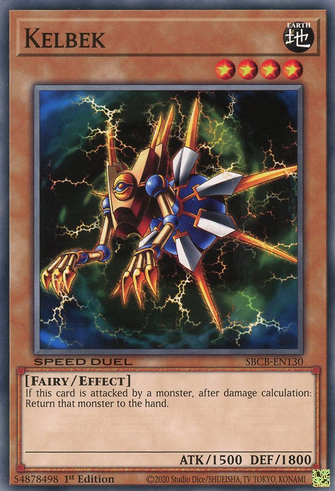 Kelbek, Speed Duel: Battle City Box · SBCB-EN130