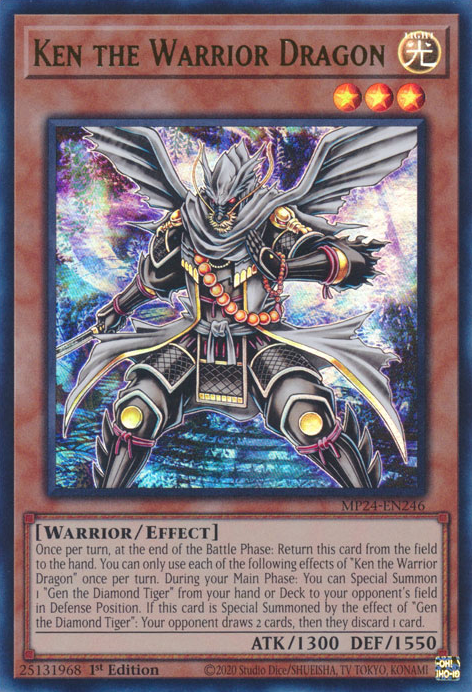 Ken the Warrior Dragon, 25th Anniversary Tin: Dueling Mirrors · MP24-EN246