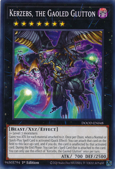 Kerzebs, the Gaoled Glutton, Doom of Dimensions · DOOD-EN048