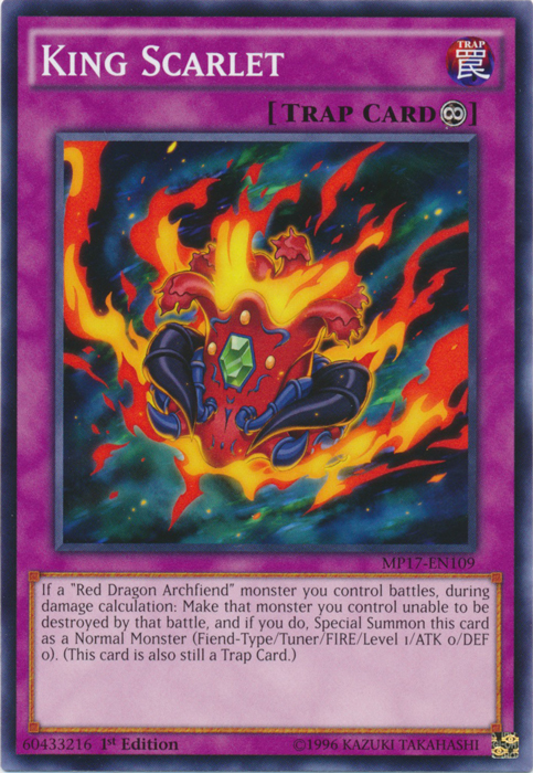 King Scarlet, 2017 Mega-Tin Mega Pack · MP17-EN109