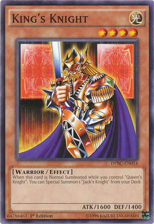 King's Knight, Duelist Pack: Battle City · DPBC-EN014