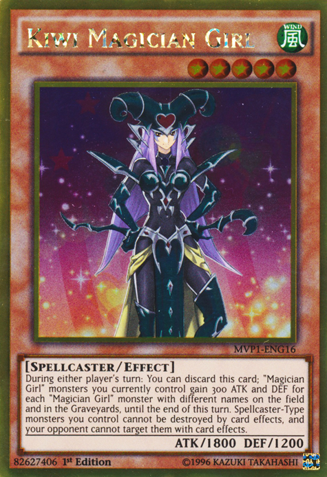 Kiwi Magician Girl, Yu-Gi-Oh! The Dark Side of Dimensions Movie Pack · MVP1-ENG16