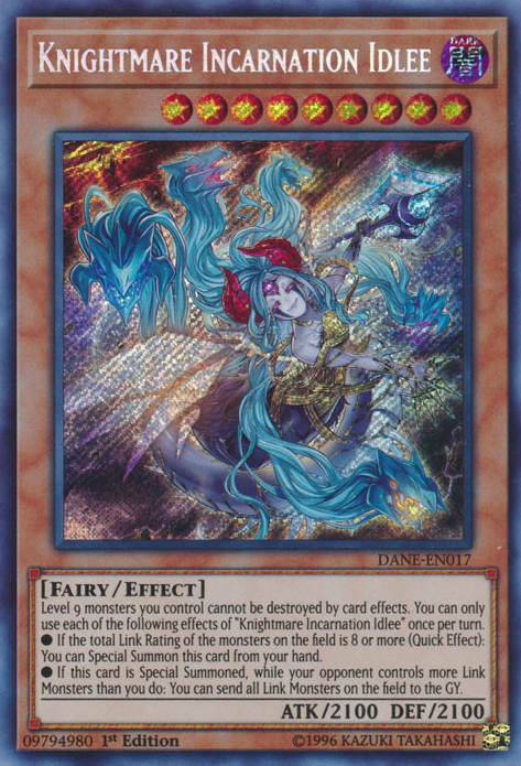 Knightmare Incarnation Idlee, Dark Neostorm Sneak Peek Participation Card · DANE-EN017