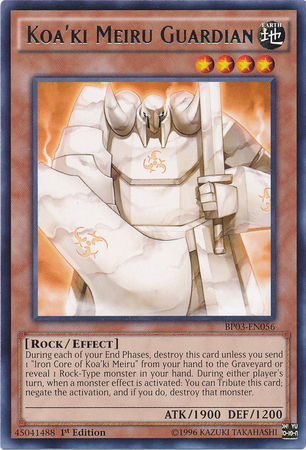 Koa'ki Meiru Guardian, Battle Pack 3: Monster League · BP03-EN056