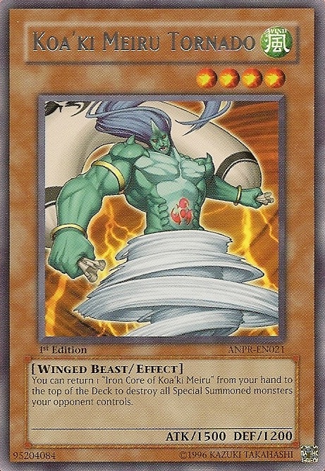 Koa'ki Meiru Tornado, Ancient Prophecy Sneak Peek Participation Card · ANPR-EN021