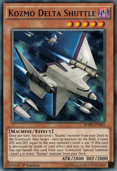 Kozmo Delta Shuttle, Breakers of Shadow Sneak Peek Participation Card · BOSH-EN084