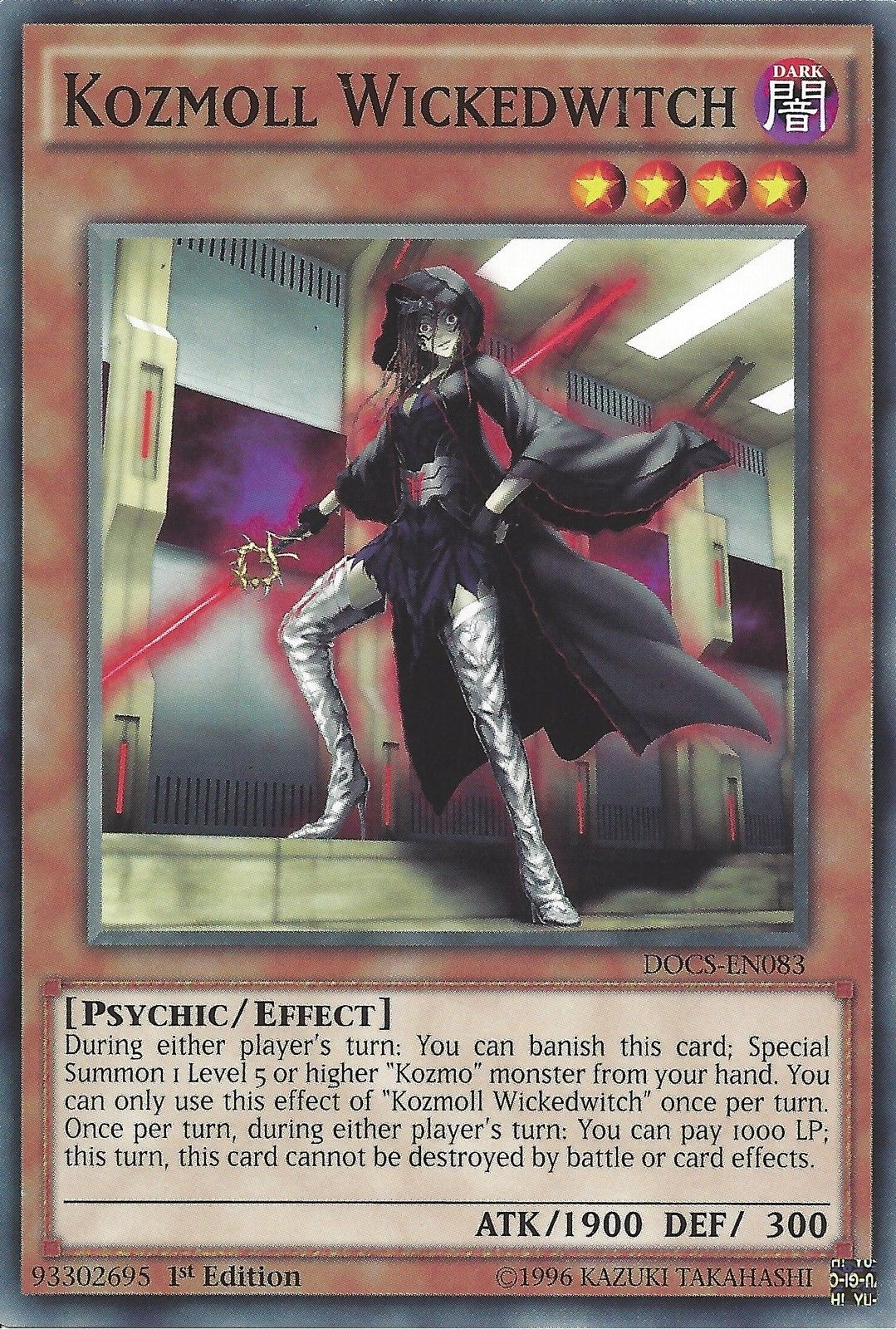 Kozmoll Wickedwitch, Dimension of Chaos Sneak Peek Participation Card · DOCS-EN083