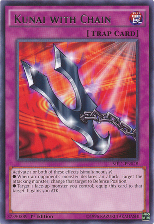 Kunai with Chain, Millennium Pack · MIL1-EN048