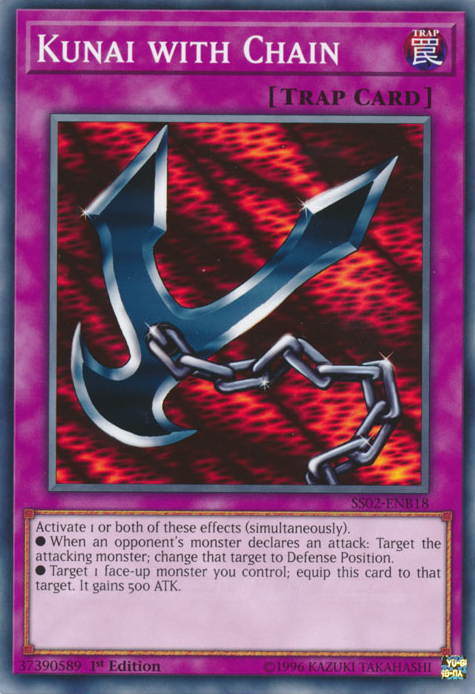Kunai with Chain, Speed Duel Starter Decks: Duelists of Tomorrow · SS02-ENB18