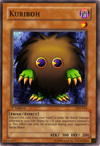 Kuriboh, Starter Deck: Yugi Evolution · SYE-019