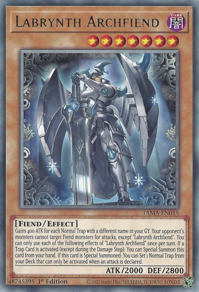 Labrynth Archfiend, Tactical Masters · TAMA-EN015