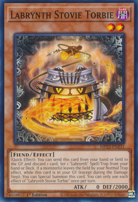 Labrynth Stovie Torbie, 25th Anniversary Tin: Dueling Heroes Mega Pack · MP23-EN231