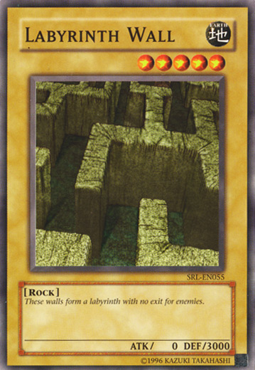 Labyrinth Wall, Spell Ruler · SRL-055