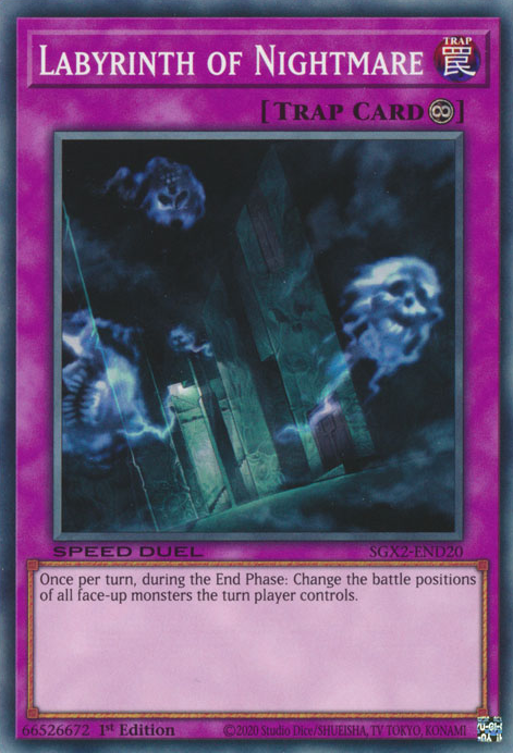 Labyrinth of Nightmare, Speed Duel GX: Midterm Paradox · SGX2-END20