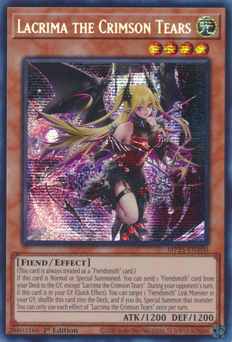 Lacrima the Crimson Tears, 2025 Mega-Pack Tin · MP25-EN100
