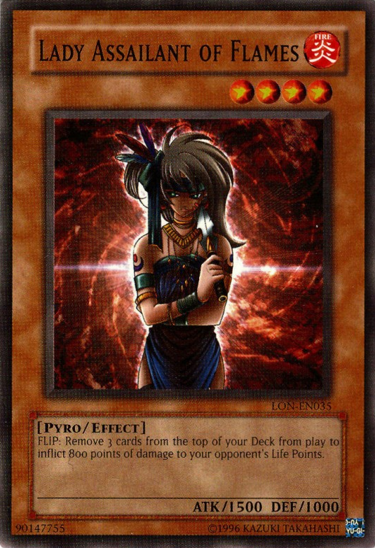 Lady Assailant of Flames, Labyrinth of Nightmare · LON-035