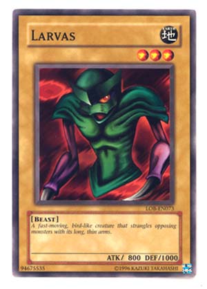 Larvas, Legend of Blue Eyes White Dragon · LOB-073