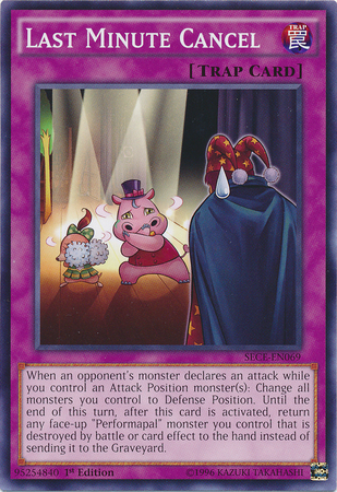 Last Minute Cancel, Secrets of Eternity Sneak Peek Participation Card · SECE-EN069