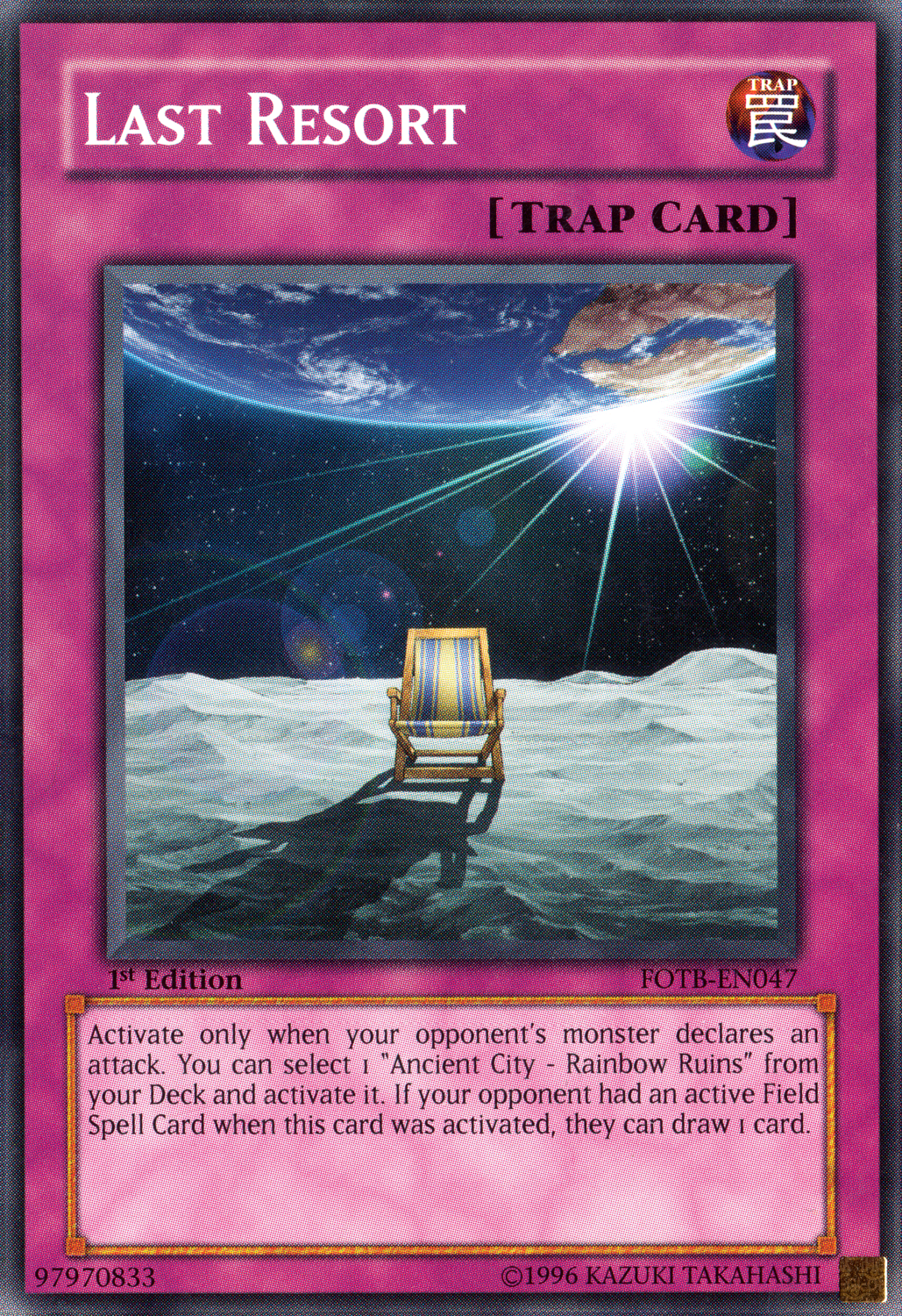 Last Resort, Force of the Breaker Sneak Peek Participation Card · FOTB-EN047