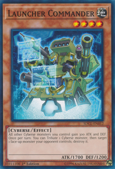 Launcher Commander, Structure Deck: Cyberse Link · SDCL-EN012