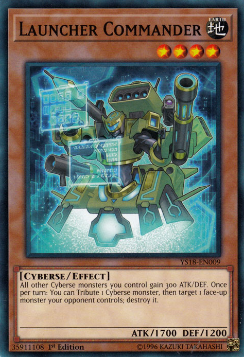 Launcher Commander, Starter Deck: Codebreaker · YS18-EN009