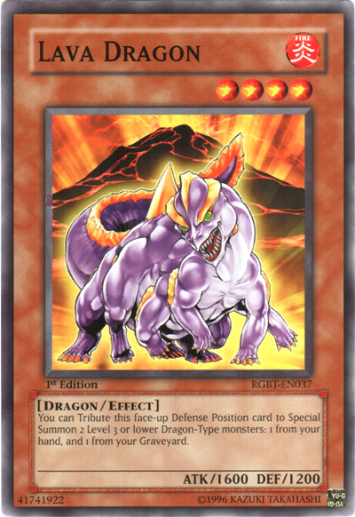 Lava Dragon, Duelist Pack Collection Tin 2009 · RGBT-EN037