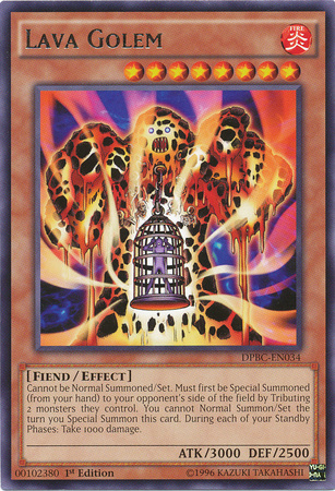 Lava Golem, Duelist Pack: Battle City · DPBC-EN034