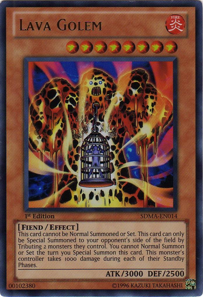 Lava Golem, Structure Deck: Marik (TCG) · SDMA-EN014