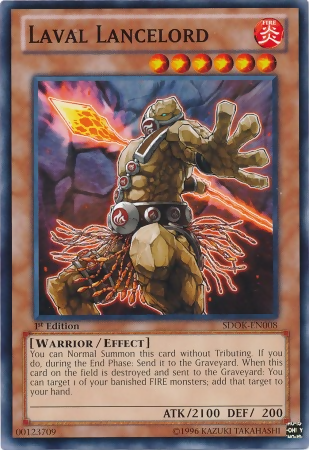 Laval Lancelord, Onslaught of the Fire Kings Structure Deck · SDOK-EN008