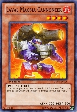 Laval Magma Cannoneer, Generation Force Sneak Peek Participation Card · GENF-EN026
