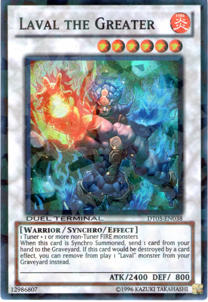 Laval the Greater, Duel Terminal 5 · DT05-EN038