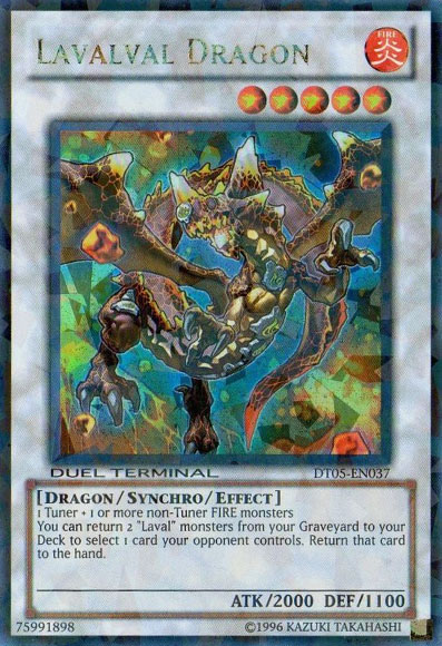 Lavalval Dragon, Duel Terminal 5 · DT05-EN037