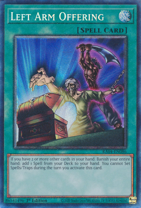 Left Arm Offering, Quarter Century Stampede · RA04-EN086