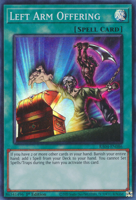 Left Arm Offering, Quarter Century Stampede · RA04-EN086