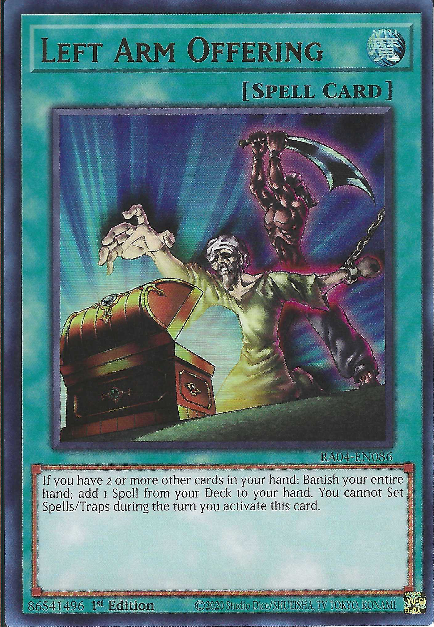 Left Arm Offering, Quarter Century Stampede · RA04-EN086