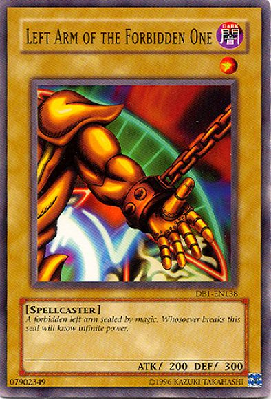 Left Arm of the Forbidden One, Dark Beginning 1 · DB1-EN138