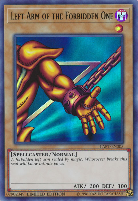 Left Arm of the Forbidden One, The Lost Art Promotion A · LART-EN005