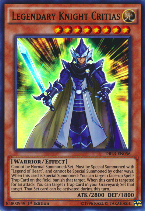 Legendary Knight Critias, Dragons of Legend: Unleashed · DRL3-EN056